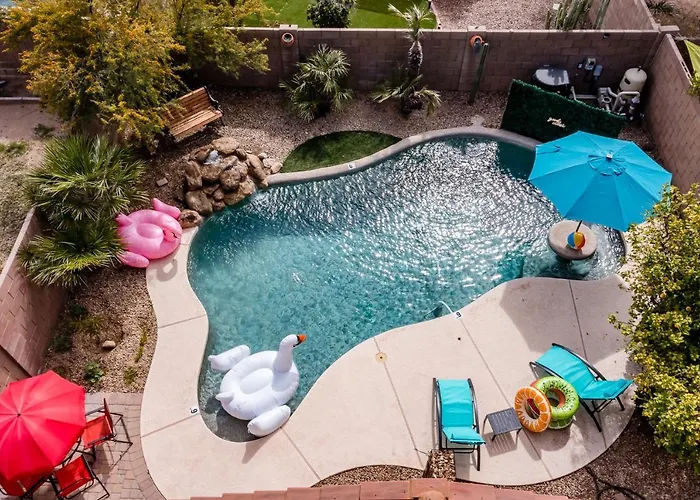 Chic Poolside Oasis - Karaoke - Bbq - Games Dom wakacyjny Phoenix